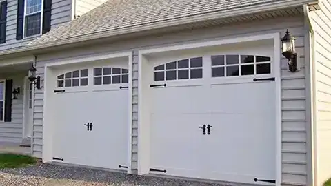 New garage door installation